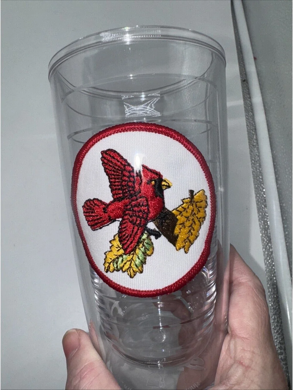 Tervis 16oz Cardinal Emblem Patch Travel Tumbler